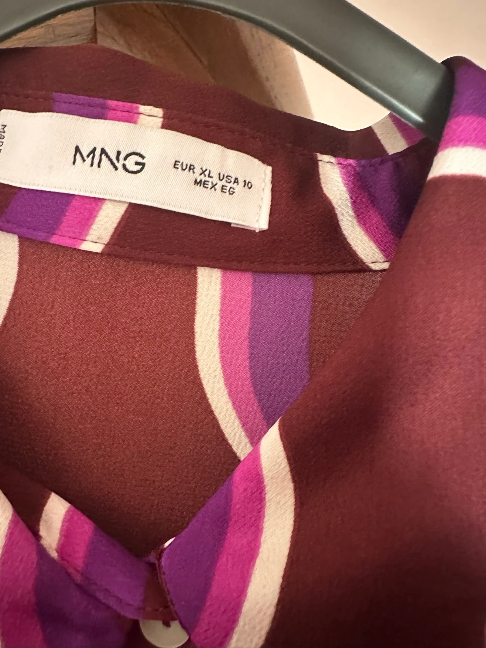Camisa Acetinada Mango – photo 2